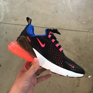 Nike Air Max 270 Crimson Black White Pink Women 7.5 NEW